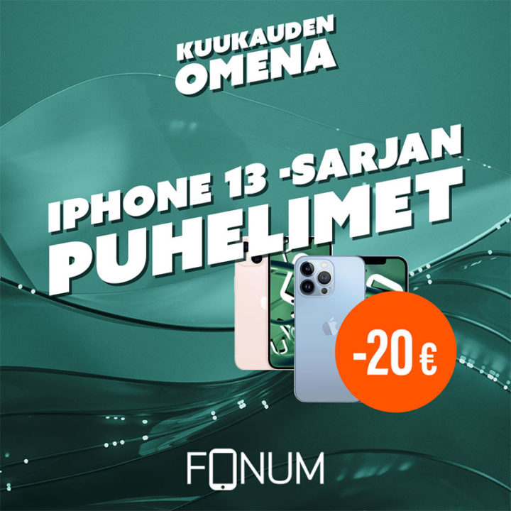 Kuukauden omena: iPhone 13 -sarja 